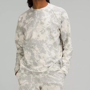 Pre loved Lululemon City Sweat Crew Sweater in Spectral White Opal Silver Drop